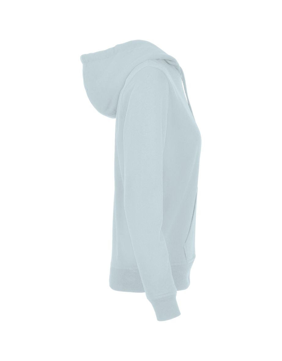 Womens/Ladies Basic Hoodie - Ocean Blue - 3