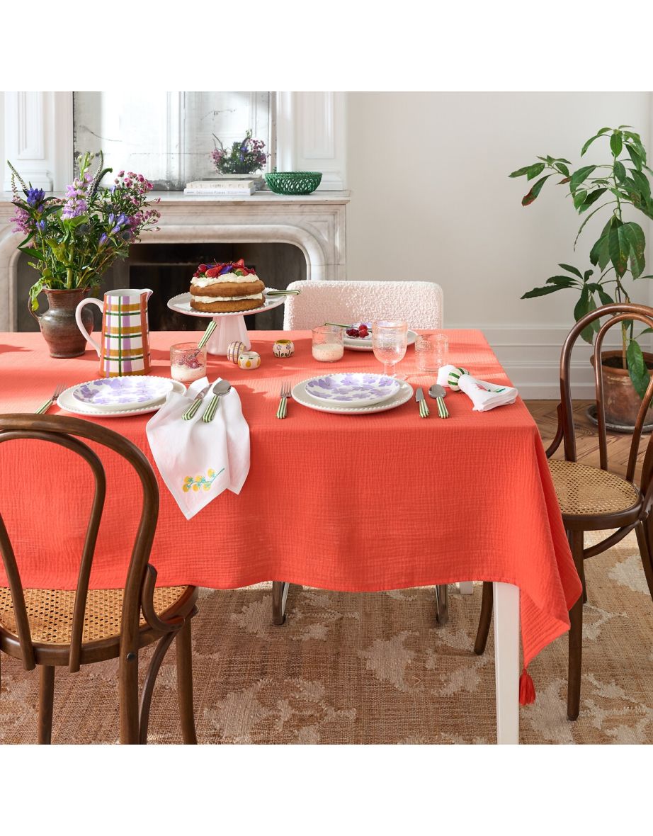 Kumla Cotton Muslin Tablecloth