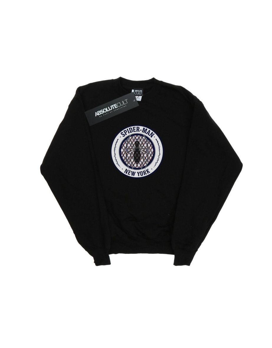 Marvel Boys Spider-Man New York 62 Sweatshirt - Black - 1