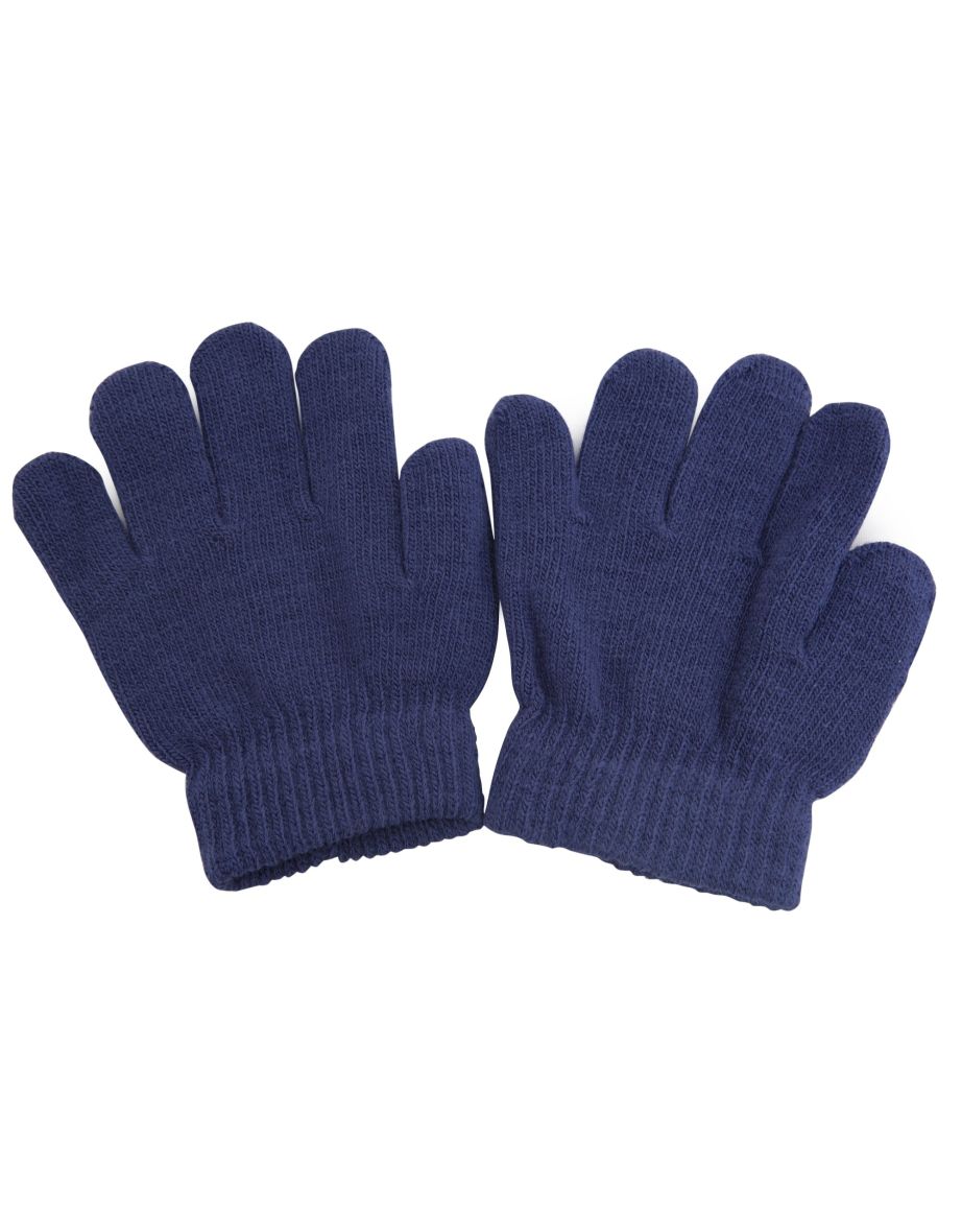 Childrens/Kids Winter Magic Gloves - Navy