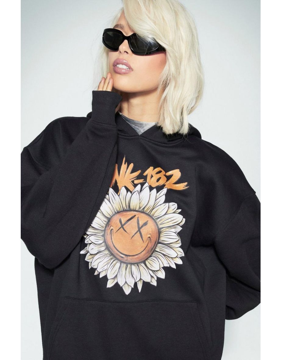 Sunflower Blink 182 Hoodie - black - 3