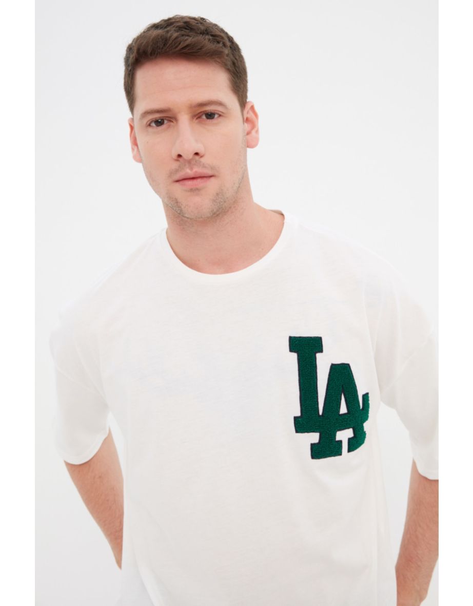 T-Shirt - Ecru - Relaxed fit - 4