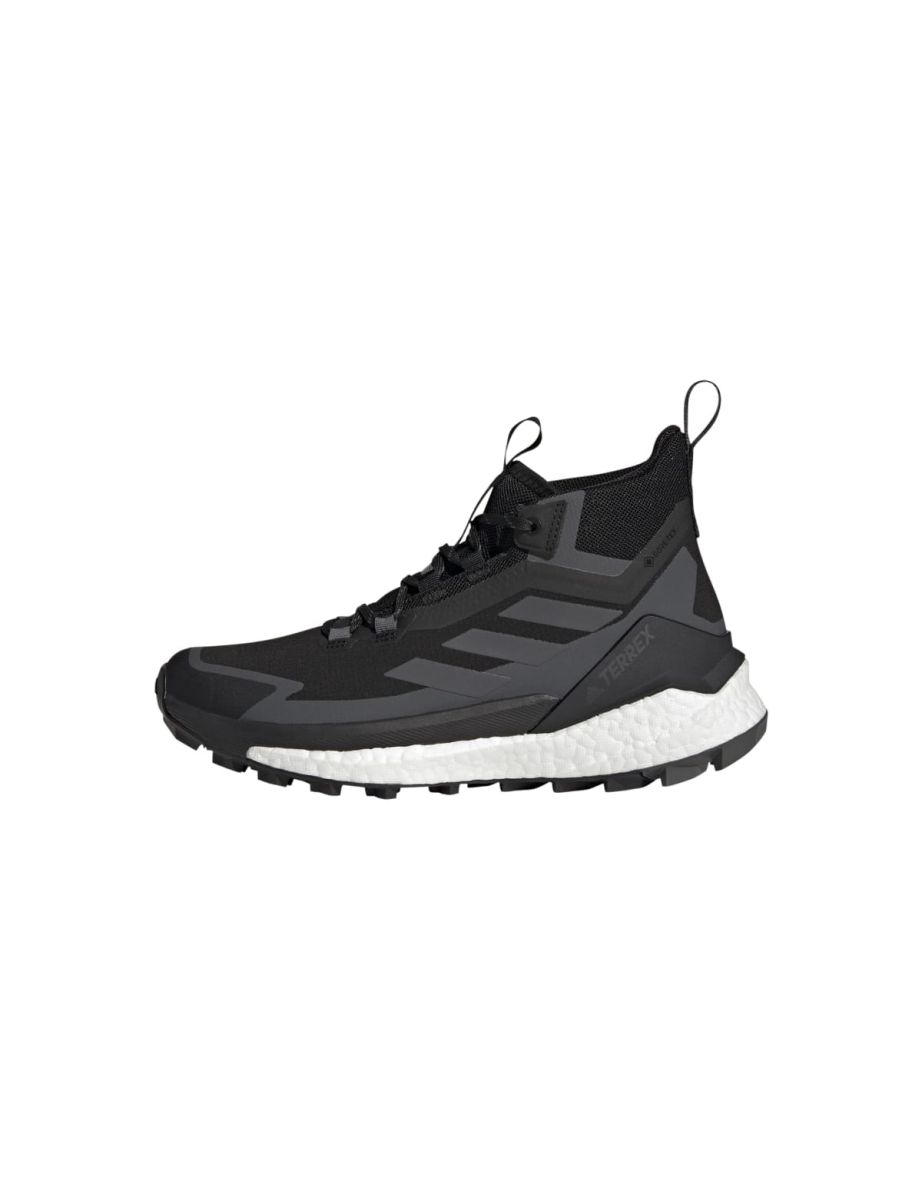 Women's adidas Terrex Free Hiker 2 Gore-Tex Hiking Shoes in Black - 10