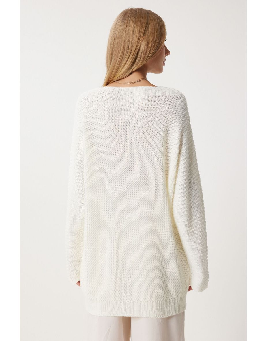 Sweater - Ecru - Oversize - 4