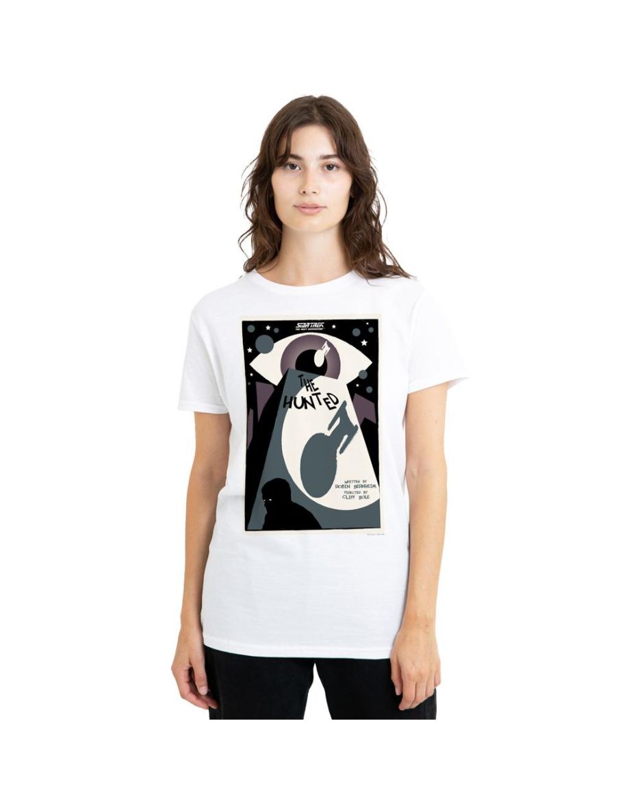 Star Trek Unisex Adult The Next Generation Season 3 Episode 11 T-Shirt - White