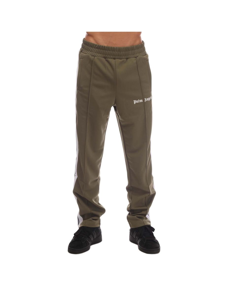 Men's Palm Angels Classic Track Pants in Green