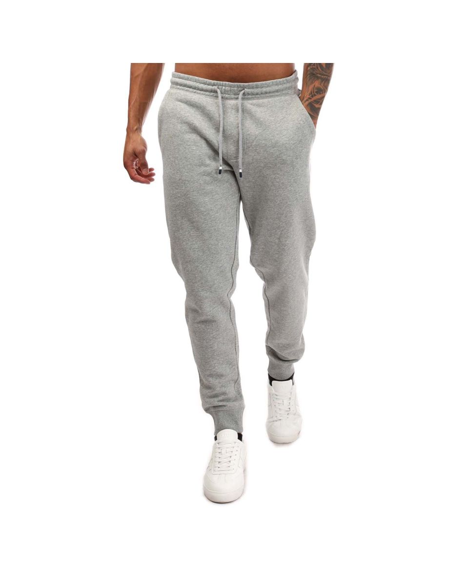Men's Original Penguin Core Logo Jog Pants in Grey