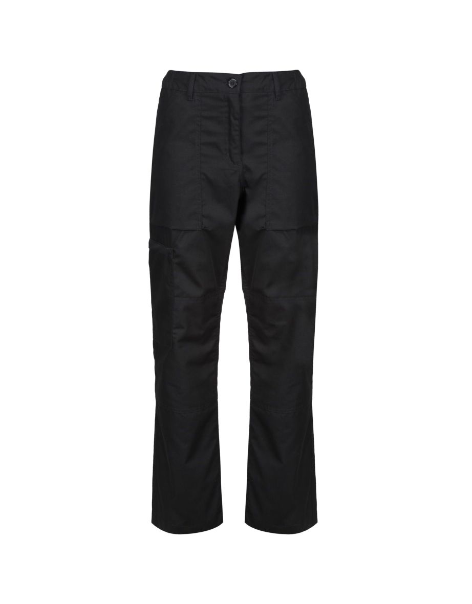Regatta Ladies New Action Trouser (Short) / Pants - Black