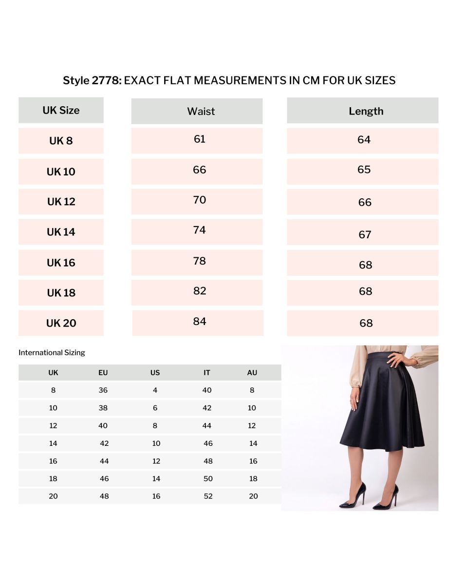 Matte PVC Leather Full Midi Skirt - 4