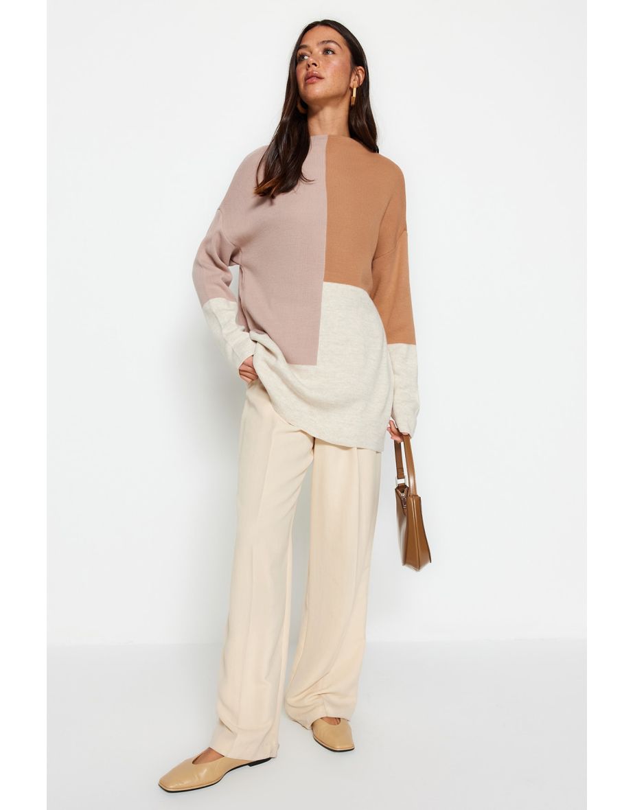 Sweater - Beige - Relaxed fit
