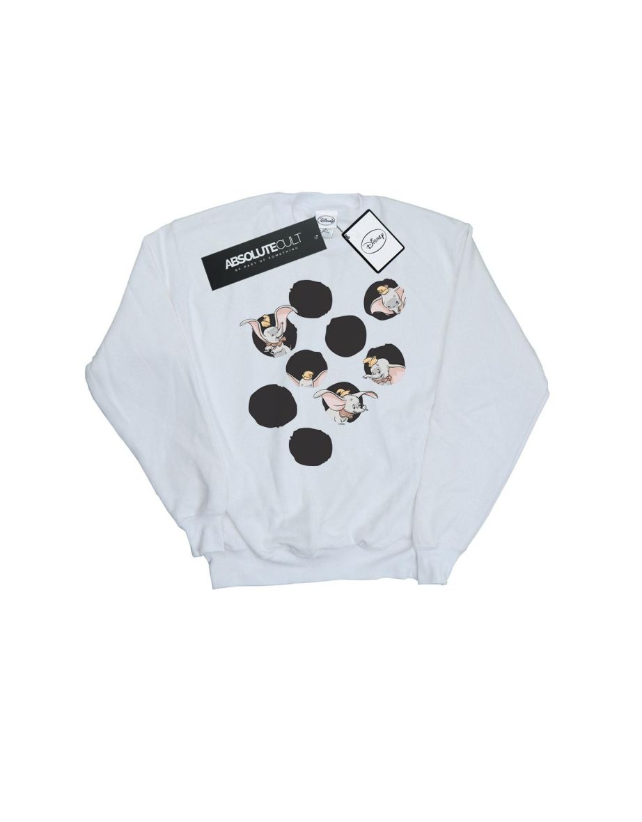 Disney Boys Dumbo Peekaboo Sweatshirt - White