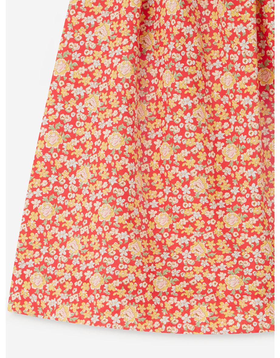 Baby Girls Goldina Dress in Red - 3