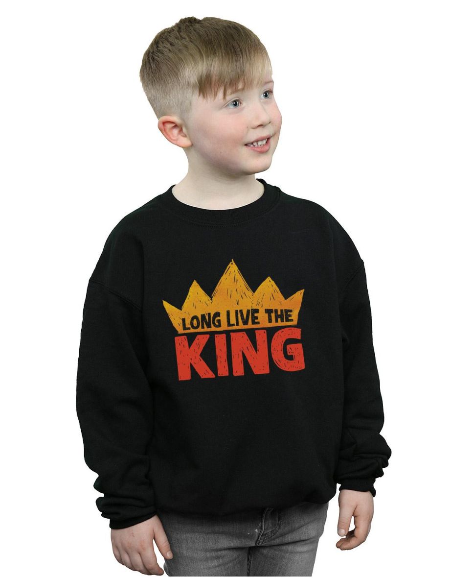 Black shop king sweatshirt