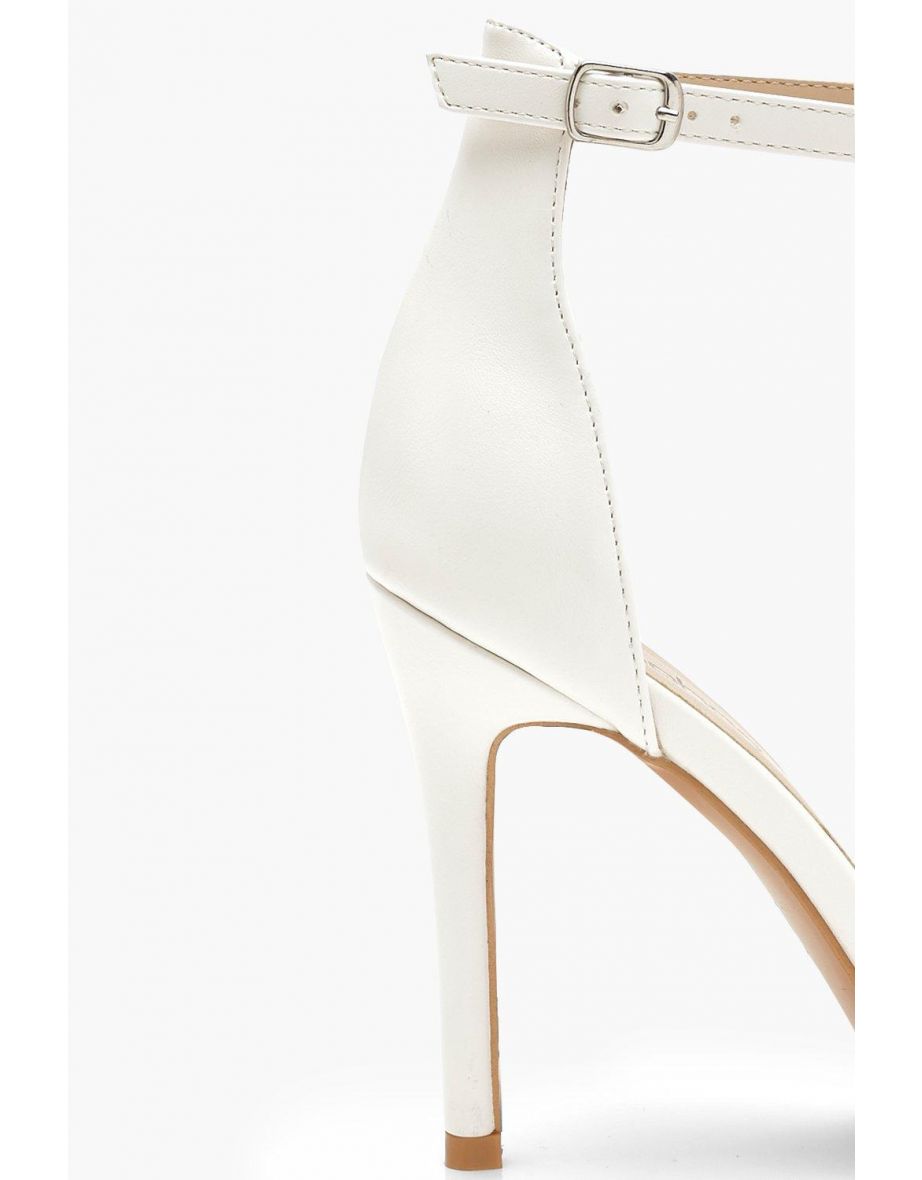 Basic 2 Part Heels - white - 3