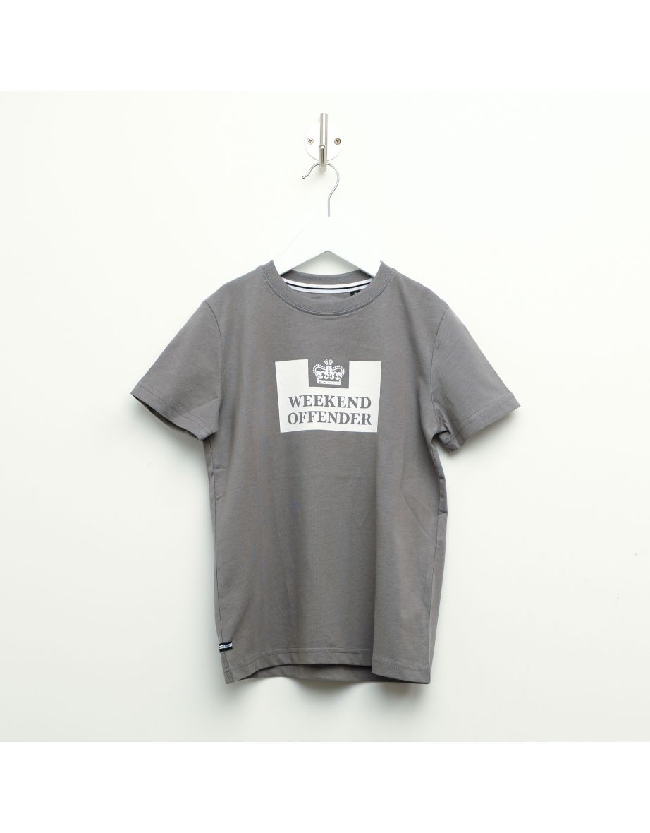 Boy's Weekend Offender Prison T-Shirt in Green