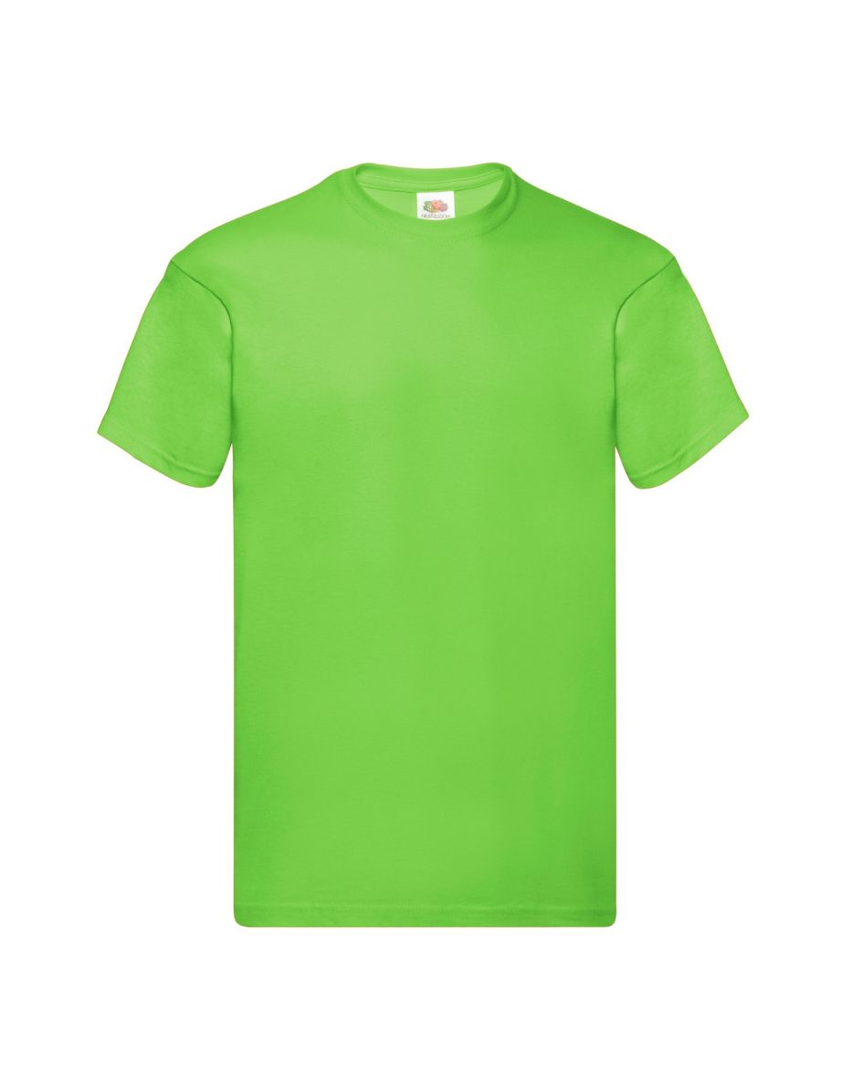Fruit of the Loom Mens Original T-Shirt - Lime