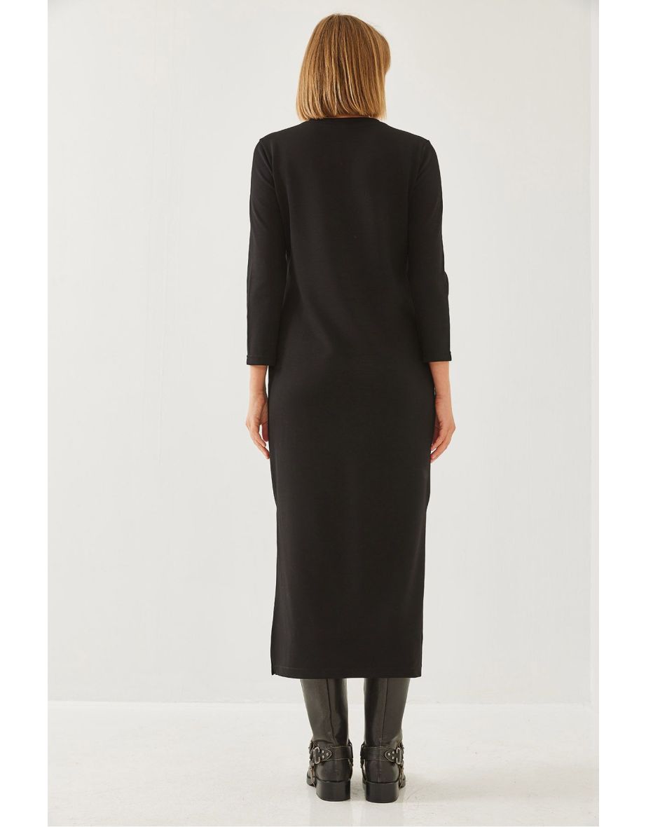 Women's Modal Fabric Long Dress - 5