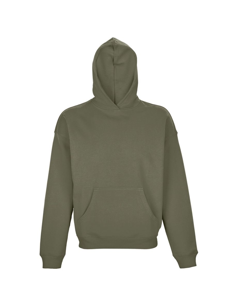 SOLS Unisex Adult Connor Organic Oversized Hoodie - Khaki