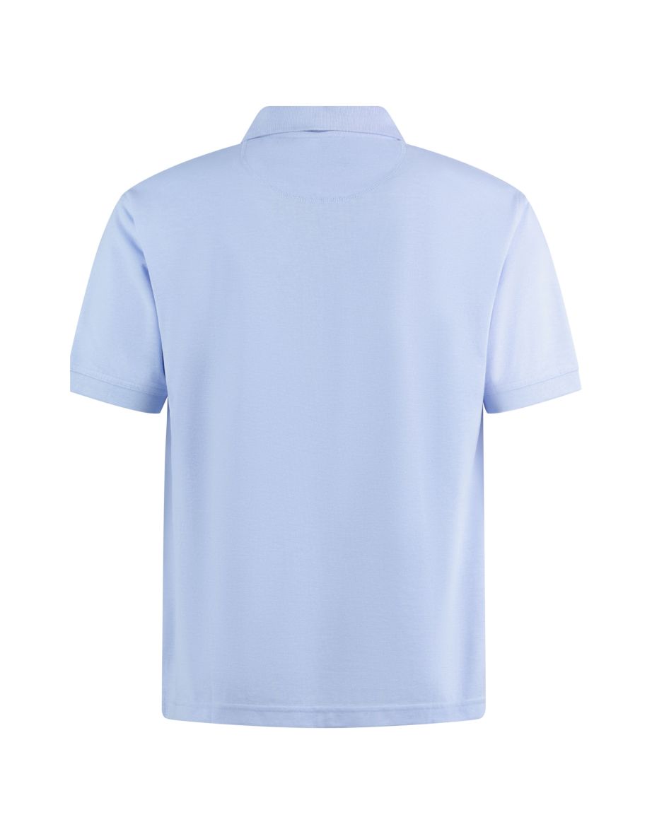 Kustom Kit Mens Klassic Superwash Short Sleeve Polo Shirt - Light Heather Blue - 1