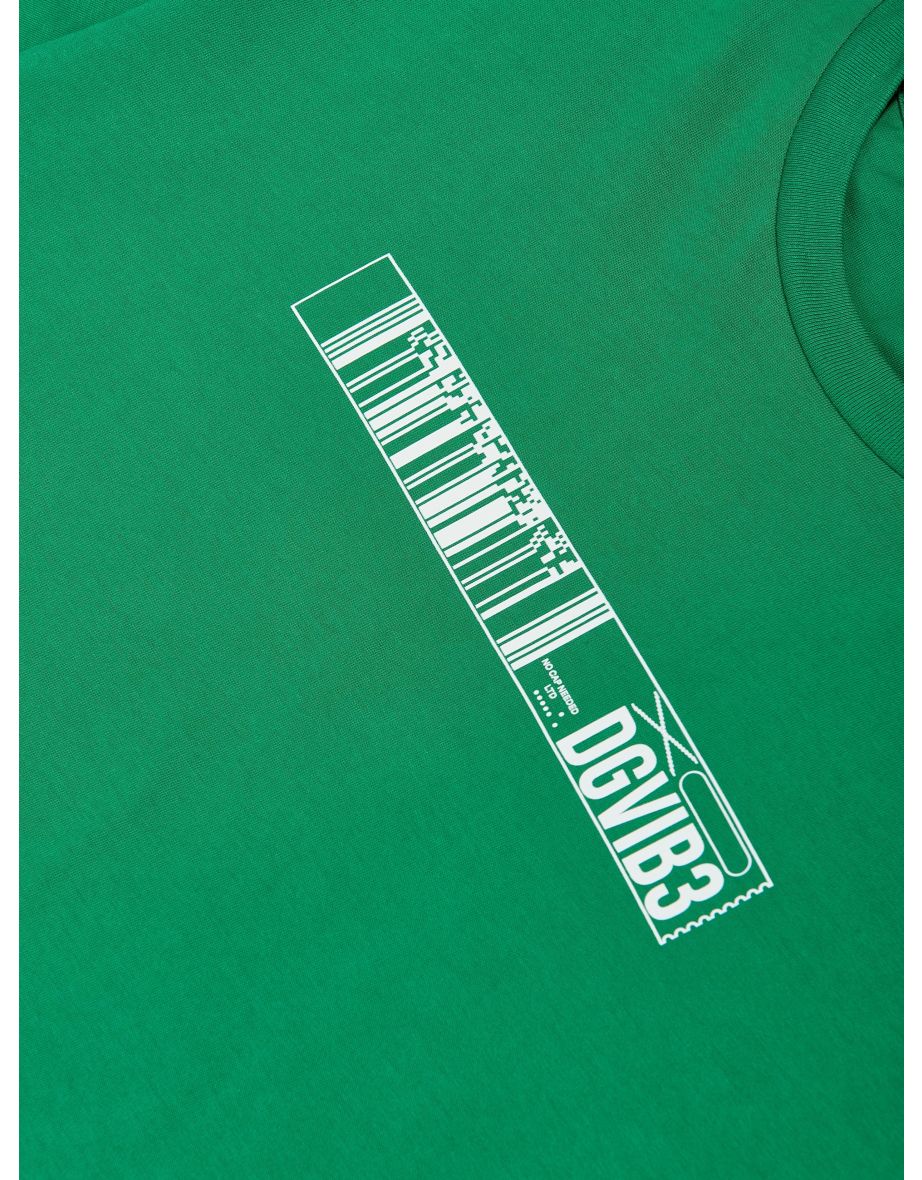 Boys DG Vibe T-Shirt in Green - 3