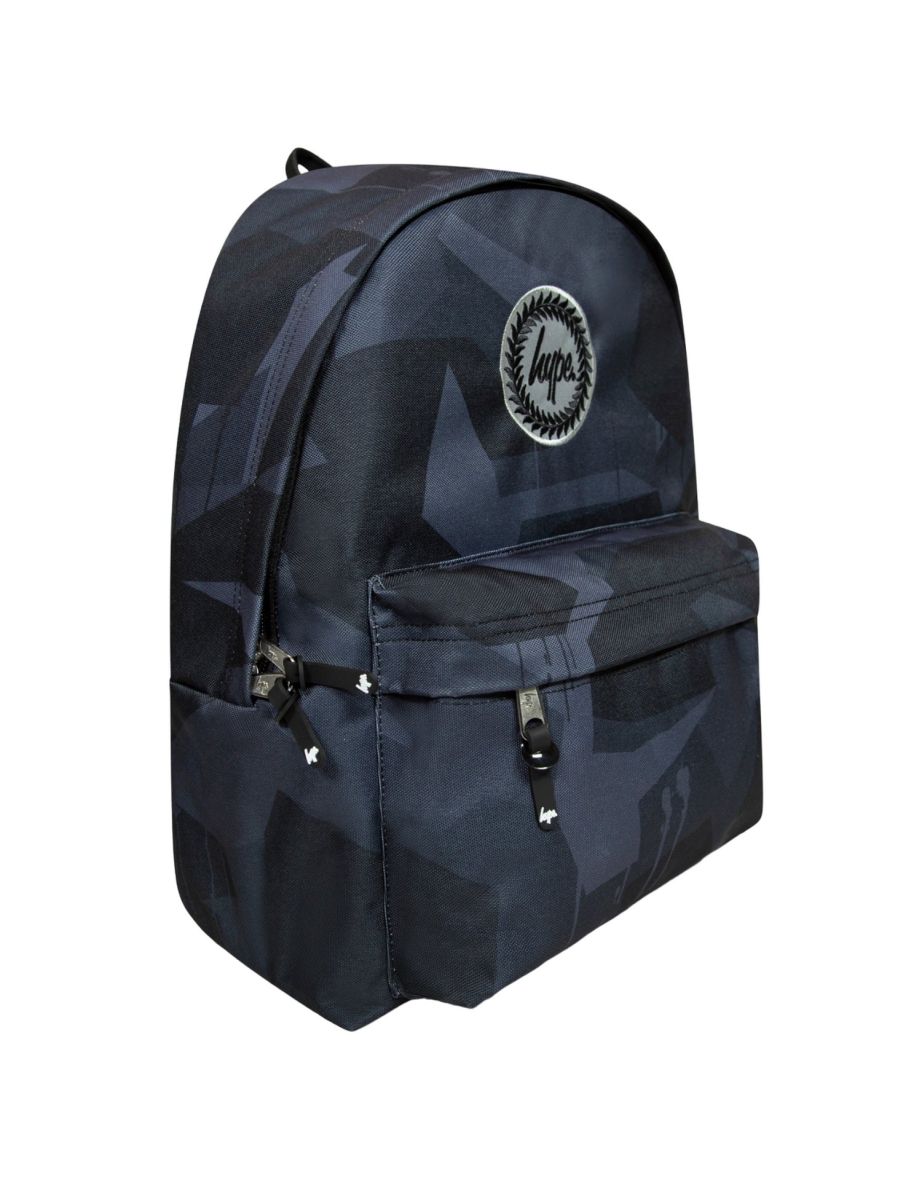 Hype Childrens/Kids Geo Camo Backpack - Black - 2