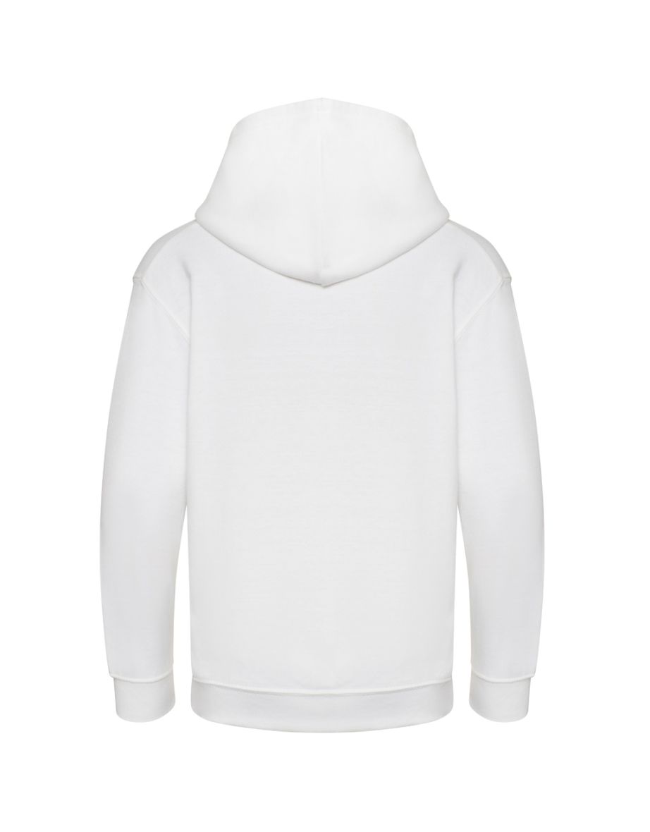 Awdis Childrens/Kids Organic Hoodie - Arctic White - 1