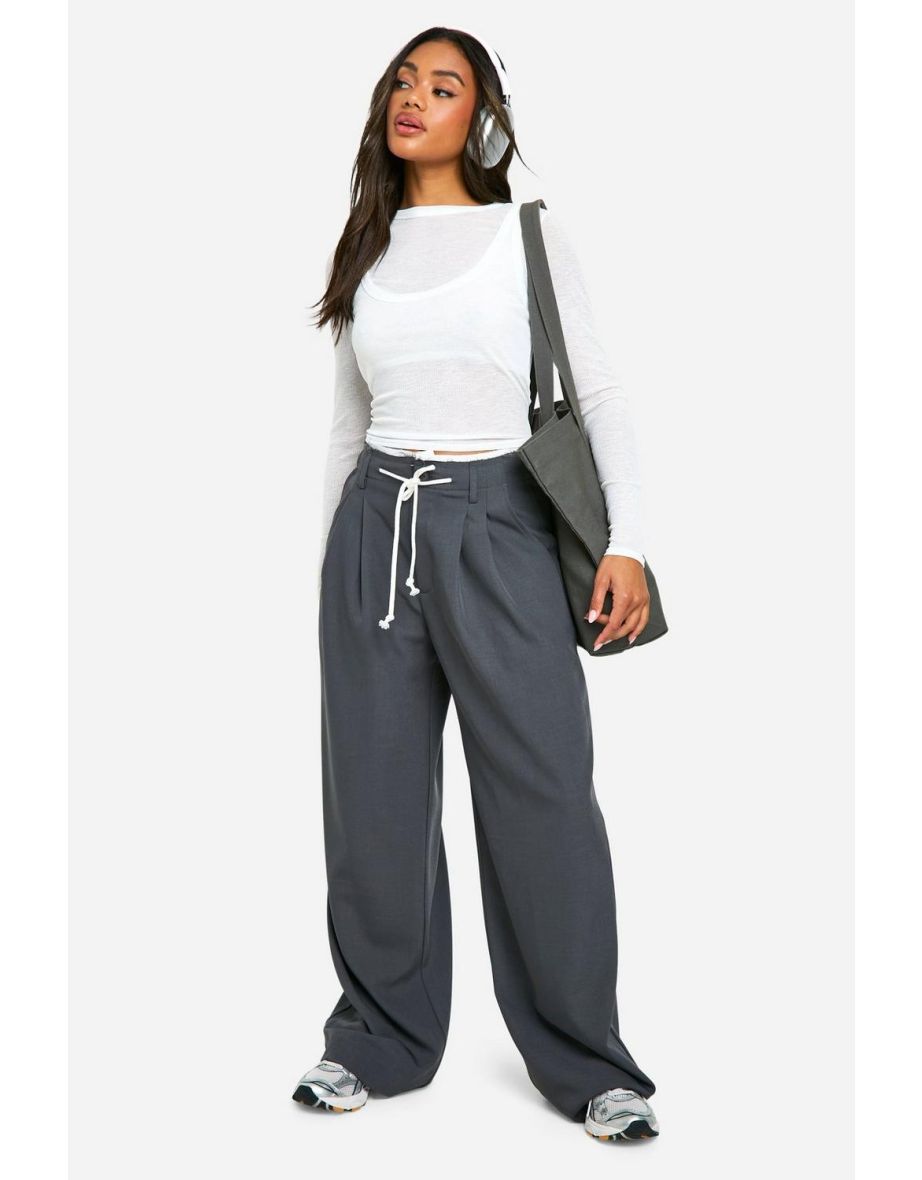 Textured Mesh 2 Layer Long Sleeve Top - white