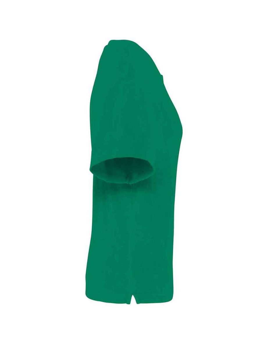 Native Spirit Womens/Ladies Terrycloth T-Shirt - Malachite Green - 2