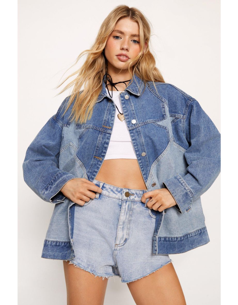 Oversized jacket stars best sale