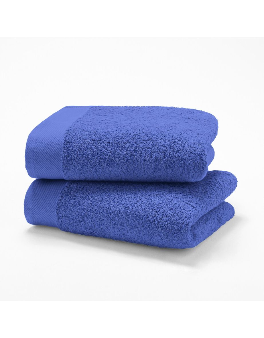 Set of 2 Scenario 100% Cotton Terry Towels - 1