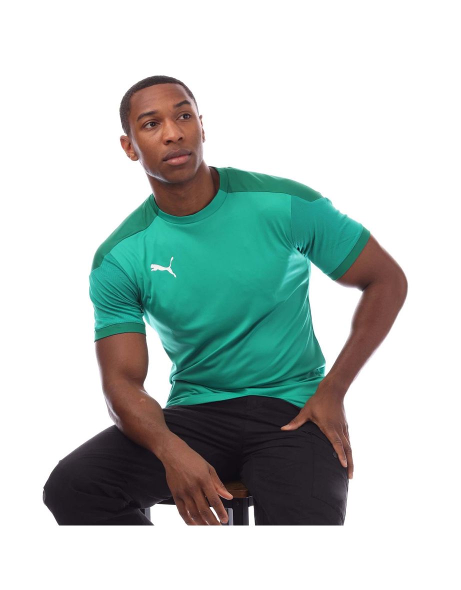 Men's Puma Final Training Jersey in Green - 3