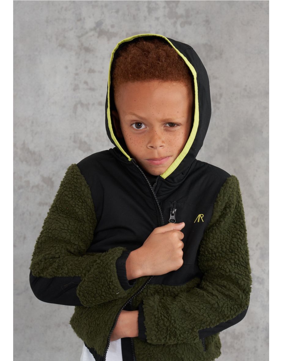 Laurie Branded Borg Fleece