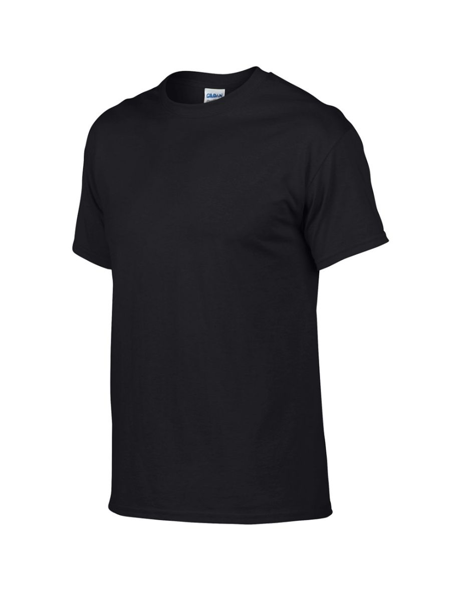 Gildan DryBlend Adult Unisex Short Sleeve T-Shirt - Black - 3