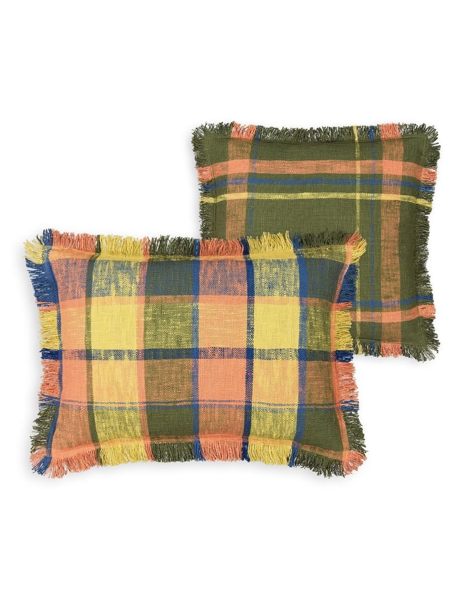 Kalen Tartan 100% Cotton Cushion Cover - 2