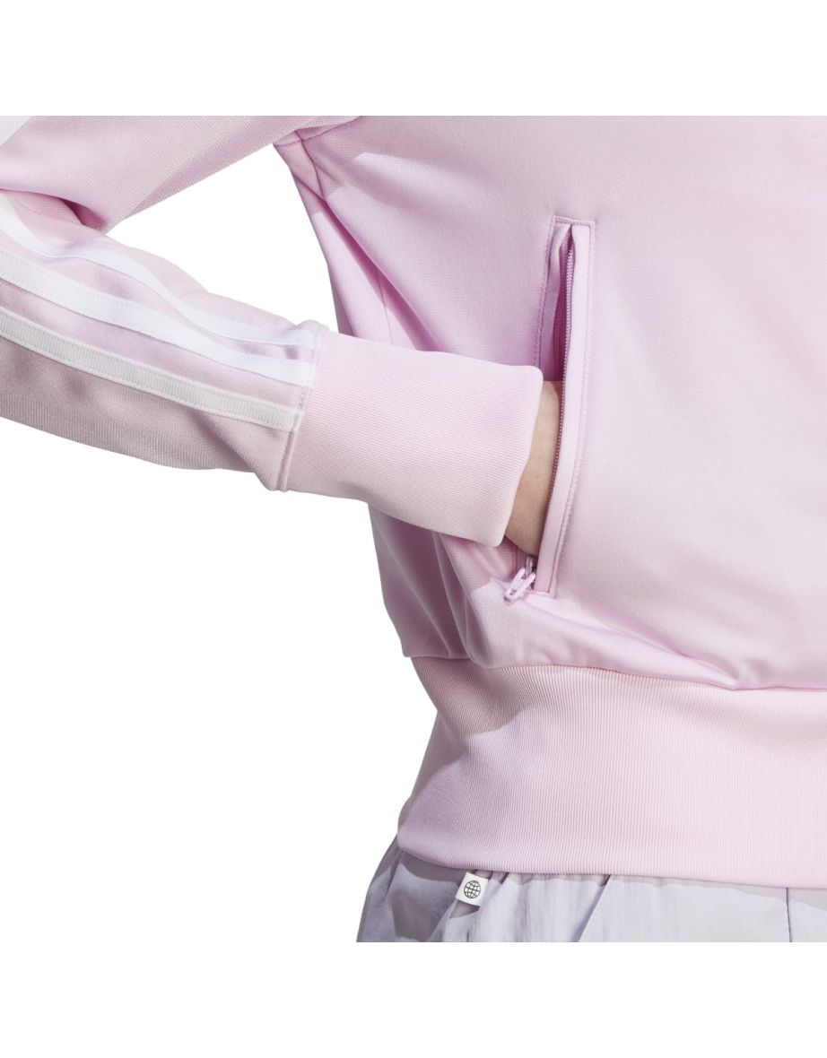 Women's adidas Originals Adicolor Classics Firebird Track Top in Pink - 7
