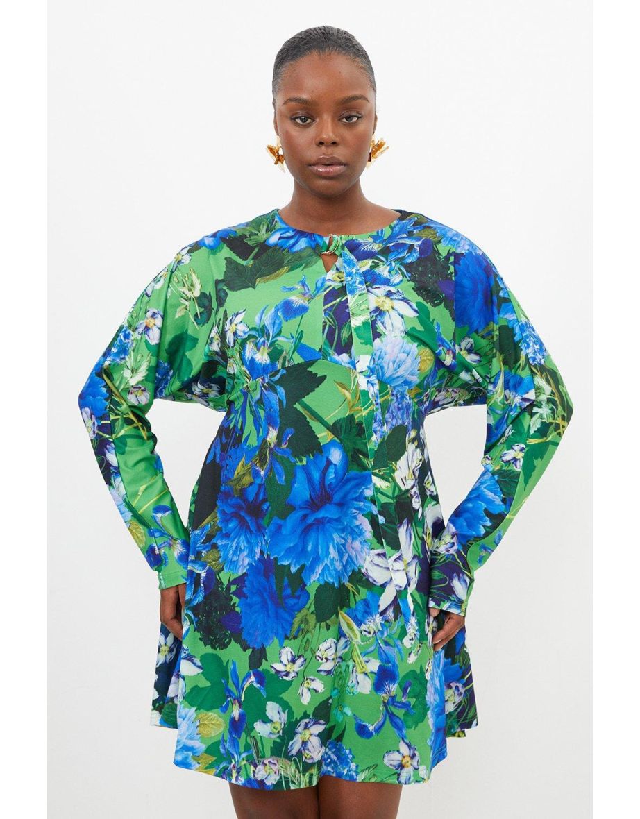 Batwing dress plus size sale