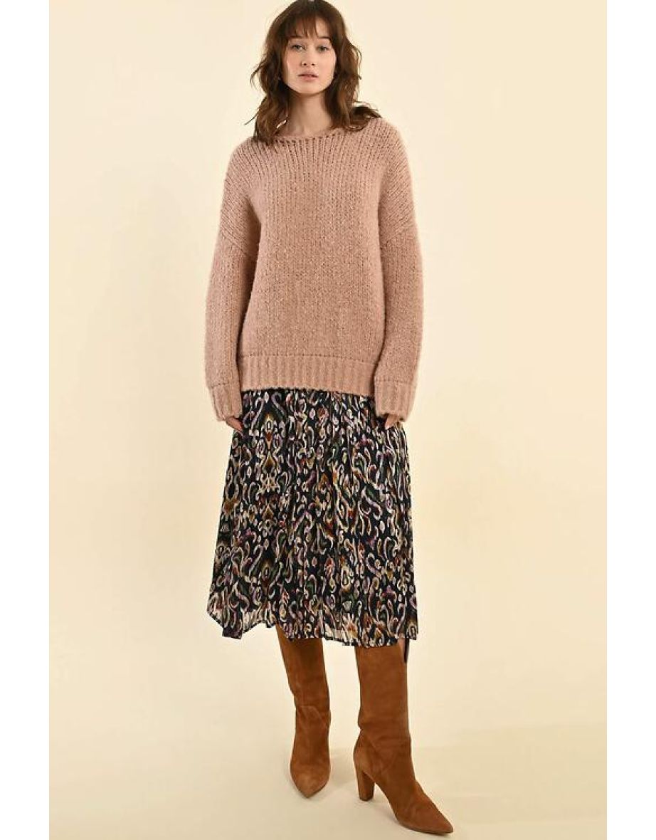 Oversized Boat Neck Jumper/Sweater