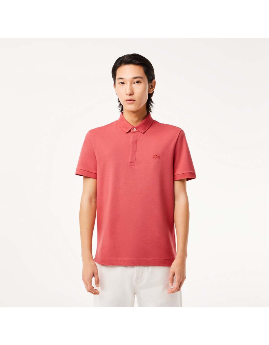 Shop Men s Lacoste Smart Paris Polo Shirt in Red Online in Bahrain VogaCloset