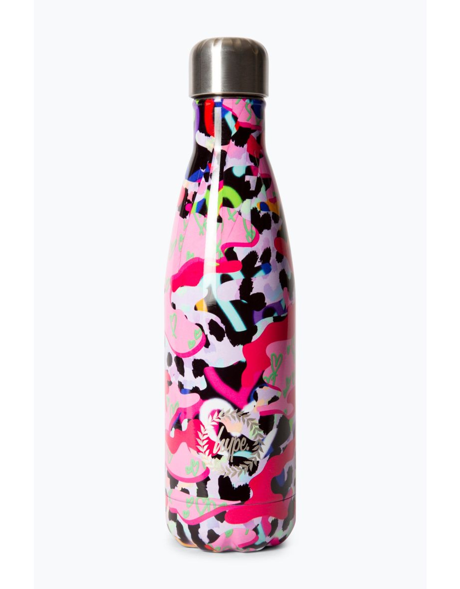 HYPE UNISEX MULTI PATTERNS WATER BOTTLE