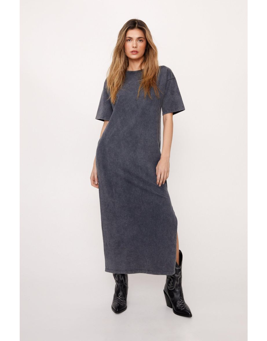 Washed t 2024 shirt dress