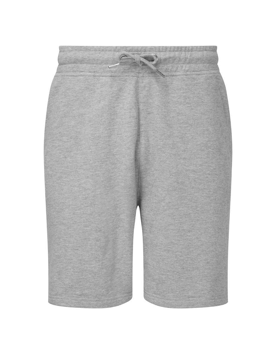 TriDri Mens Heather Sweat Shorts - Heather Grey