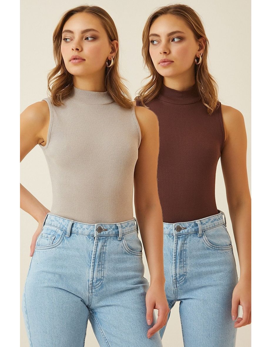 Blouse - Multi-color - Fitted
