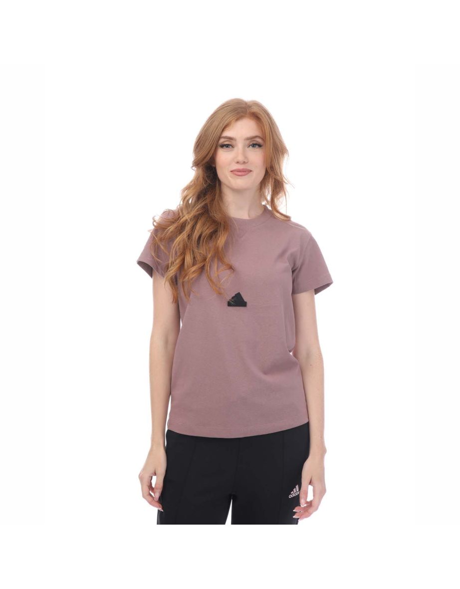 Women's adidas T-Shirt in Purple