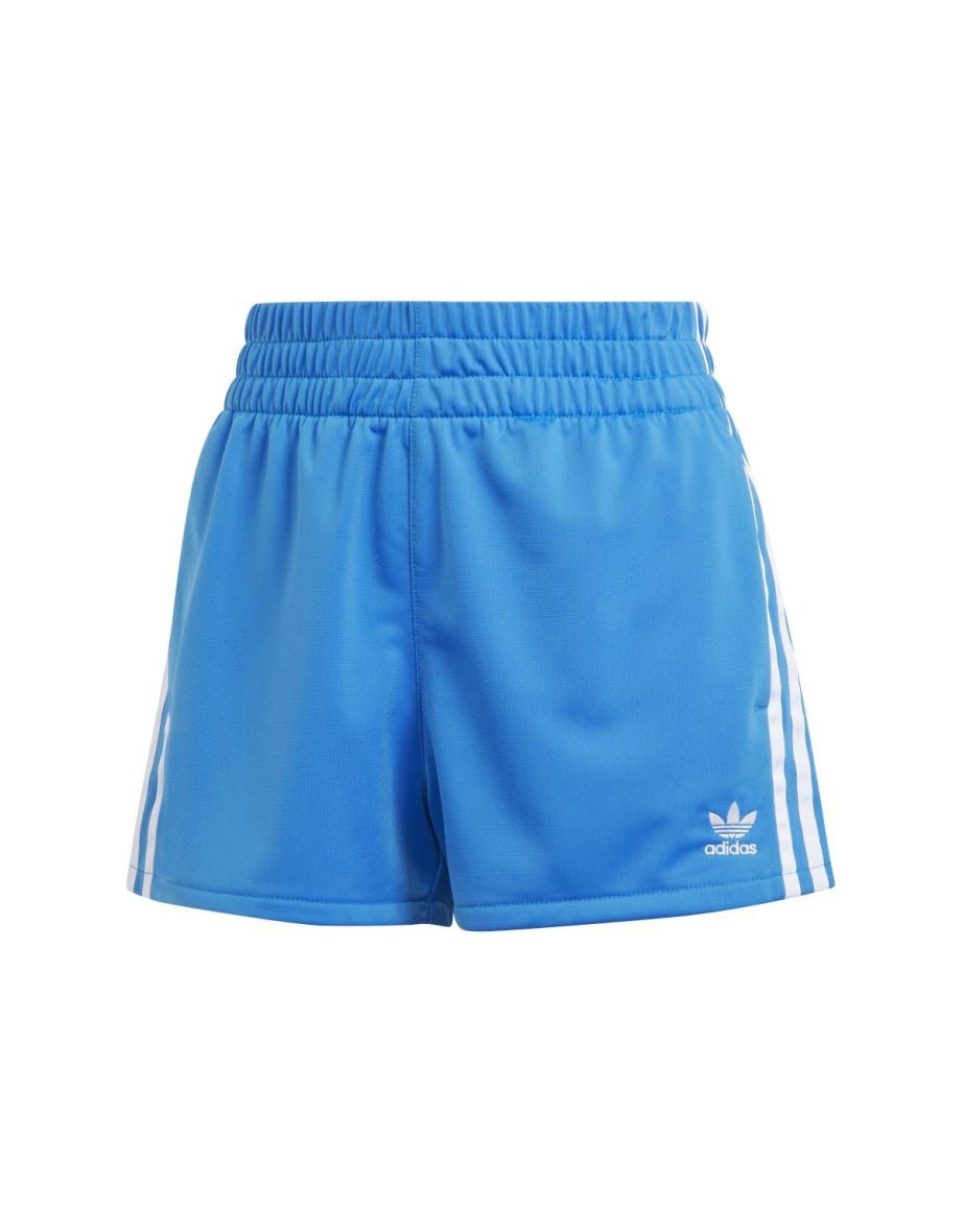 Women's adidas Originals Adicolor 3 Stripes Shorts in Blue - 6