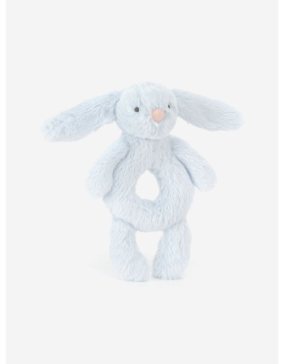 Jellycat Bashful Bunny Ring Rattle in Blue