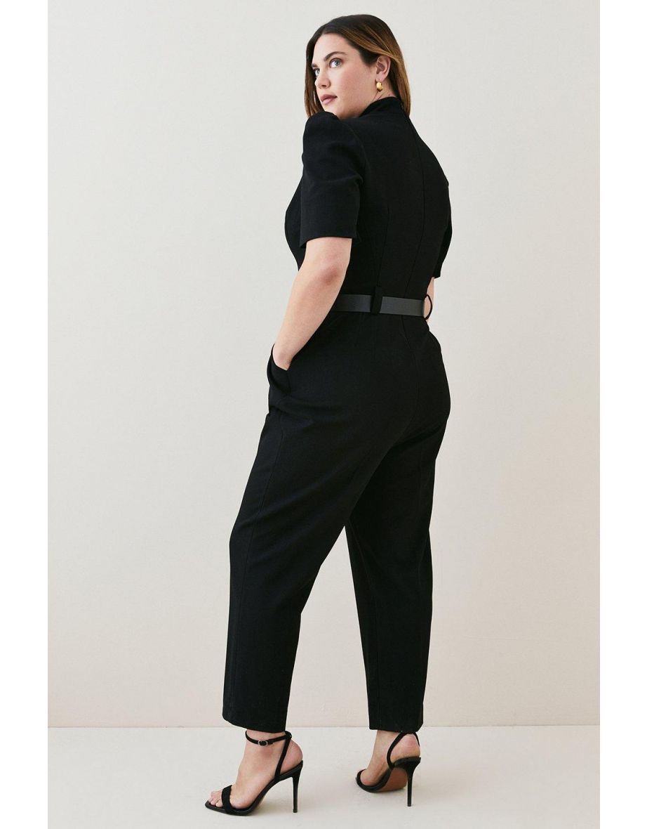 Plus Size Structured Crepe Forever Jumpsuit - 2