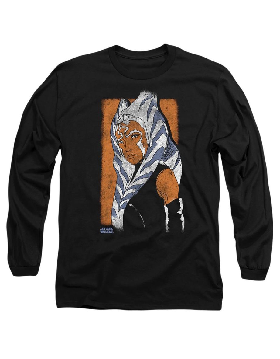 Ahsoka   Adult Sketch T-Shirt - Black