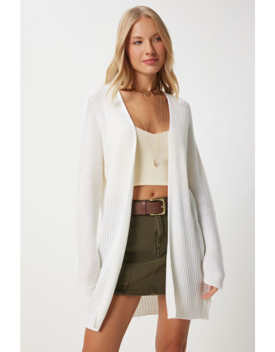 Cardigan - Ecru - Regular fit