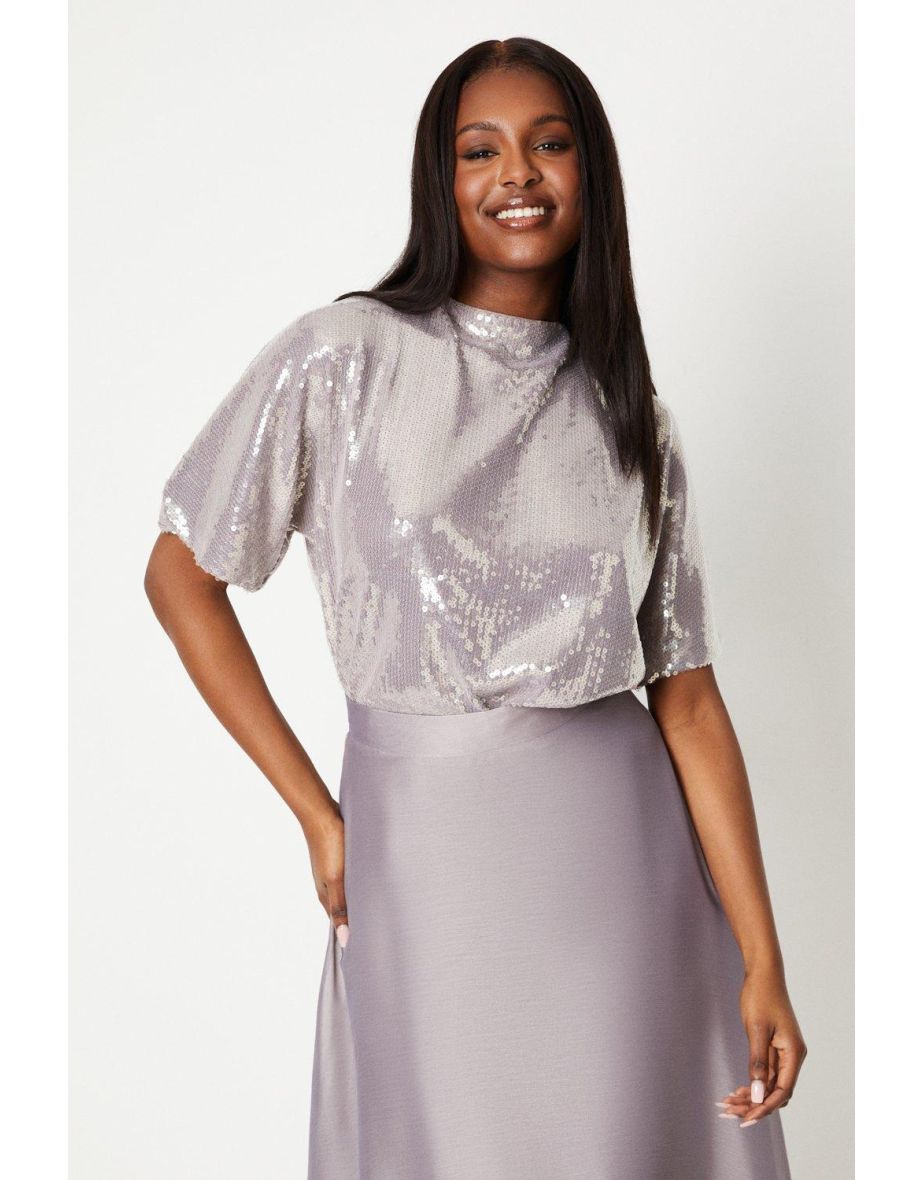 Sequin Oversized Te-shirt