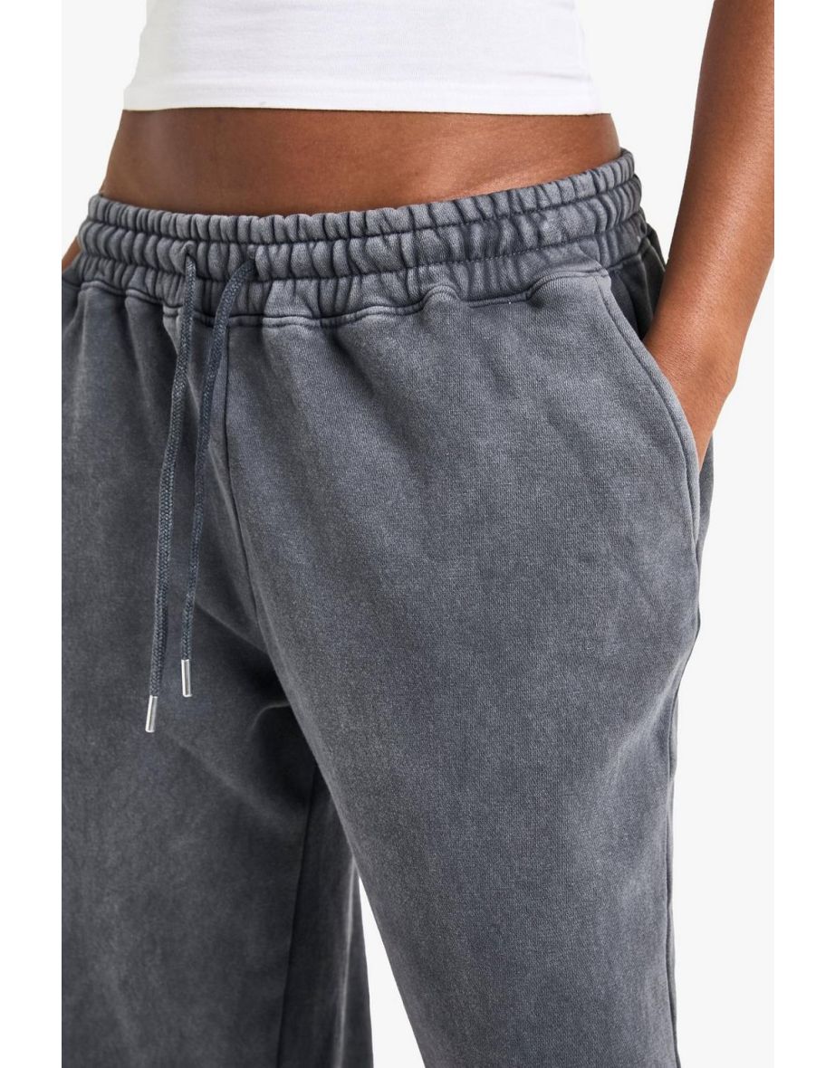 Washed Oversized Jogger - charcoal - 3